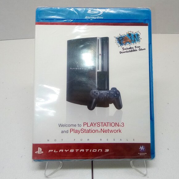 PS3 Welcome Disc Bundle | PAIN Game | Vintage Collectible - Picture 1 of 3